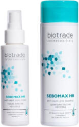 Biotrade Sebomax HR Set - Tonic și Șampon împotriva căderii părului, 75 + 200 ml