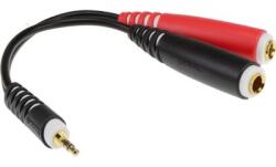 KLOTZ AYS-3 0, 2 m TRS 3, 5 mm - 2 x TS 6, 3 mm aljzat Y átalakítókábel
