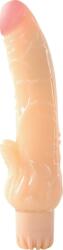 Toyz4Lovers Vibrator cu Limbute pentru Clitoris Real Shock, Multispeed, PVC, Natural, 23 cm Vibrator