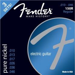Fender 150R Electric Pure Nickel Ball End 10-46 3 Pack Corzi chitare electrice (0730150310)