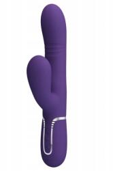 Pretty Love Vibrator Twinkled Tenderness Mariana, 4 in 1, Silicon, USB, Mov, 22.6 cm Vibrator