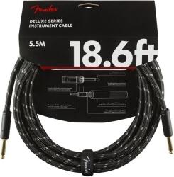 Fender Deluxe Series Black 5, 5 m Drept - Drept Cablu de instrument (<![CDATA[0990820080]]>)