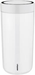 Stelton Cană termos TO GO CLICK 400 ml, alb cretă, Stelton (SN6853)