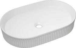 Comad Beyond mosdótál 56x36 cm ovális mosdótálak fehér fényes BEYOND 3 WHITE ( E-6531 ) (BEYOND3WHITEE6531)