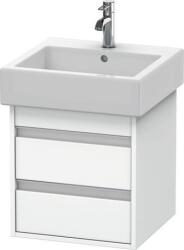 Duravit Ketho szekrény 45x44x48 cm mosdókagyló alá akasztható fehér KT663501818