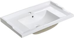 Comad Retro mosdótál 81x46 cm négyszögletes klasszikus-beépíthető fehér UM-CFPF80RETRO