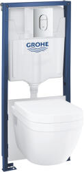 GROHE 39702000 SOLIDO 5 az 1-ben Wc szett, 1, 13 méteres telepítési magassággal
