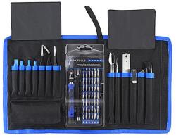 Best BST-119B BEST univerzális precíziós csavarhúzó készlet (60db), hordtáskával, laptop, tablet, telefon szereléshez (finommechanikai elektronikai műszerész szerszámkészlet) (BST-119B)