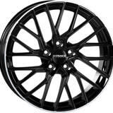 Monaco Wheels GP11 Fényes fekete Polírozott lip 5/112 19x8 ET45 66, 5 - nyarigumi