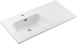 Comad Go 2 mosdótál 91x46 cm négyszögletes beépíthető fehér fényes GO 2 90CM L DP ( E-8095-90L ) (GO290CMLDPE809590L)