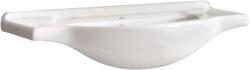 Comad Vintage mosdótál 85x49 cm félkör alakú beépíthető fehér UM- CFP 85 DP(YS27201-85)