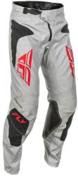 FLY Racing Kinetic Sym motokrossz nadrág szürke-piros-fekete