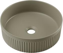 Comad Beyond mosdótál 36x36 cm kerek mosdótálak zöld BEYOND 2 OLIVER GREEN ( E-6565 ) (BEYOND2OLIVERGREENE6565)