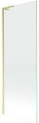 Mexen Next L, 1 szárnyú kádparaván 70 x 150 cm, 6mm átlátszó üveg, arany matt profil, 895-070-000-03-00-55 (895-070-000-03-00-55)