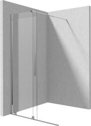 Deante Jasmin, becsúsztatható zuhanyparaván 1200x1950 mm, 6 mm átlátszó üveg ActiveCoverrel, króm profil, DEA-KTJ_032R (KTJ_032R)