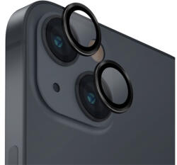 Uniq Optix Apple iPhone 14/14 Plus tempered glass kamera védő üvegfólia, fekete (UNIQ-IP6.1-6.7M-LENSBLK) - phoner
