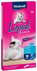 Vitakraft Cat Liquid Snack Lazaccal + Omega3 - 6x15g