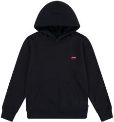 Levi's gyerek felső MINI BATWING HOODIE fekete, sima, kapucnis, 9EL452 - fekete 152