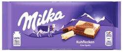 Milka alpesi tejcsokoládé fehér csokoládéval - 90g - koffeinzona
