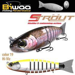 Biwaa Swimbait Strout 5.5" 14cm 29g 19 Hi-Viz (B000631)