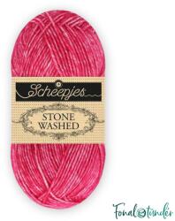 Scheepjes Stone Washed 839 Eudialyte - rózsaszín pamut keverék fonal