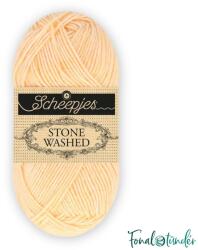 Scheepjes Stone Washed 841 Aragonite - barackszín pamut keverék fonal