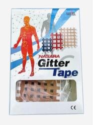 Nasara Gitter Tape / Cross Tape "nagy méret" (doboz/20ív)