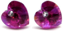  SZERELEM fülbevaló -10 mm (fuchsia AB) (2021020416)