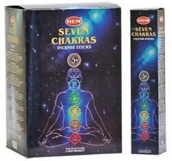 HEM Seven Chakra 7 Csakra Füstölő (Összesen 35 szál! )