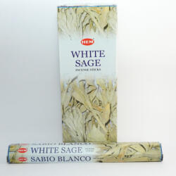HEM Fehér Zsálya White Sage Füstölő - gyongykavics - 548 Ft