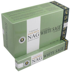  Golden NAG Vijayshree Kaliforniai Fehér Zsálya Californian White Sage Agarbathi Füstölő