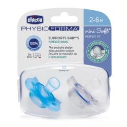 Chicco Suzete linistitoare PhysioForma Mini Soft 2-6M - baiat