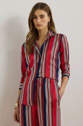 Ralph Lauren ing női, galléros, piros, slim, 200957053 - piros S