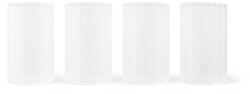 Ferm Living pohár szett Ripple 4 db - áttetsző Univerzális méret