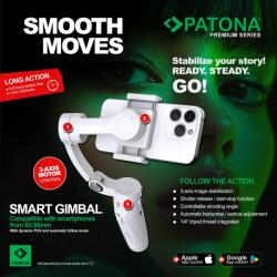 PATONA Ghimbal telefon 3 axe Patona Premium (PT-4247)