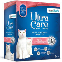 ULTRA CARE Asternut igienic pentru pisici Ultra Care Fine Kittens 8L