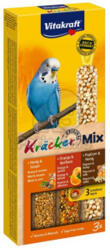 Vitakraft Batoane pentru perusi Vitakraft Trio Mix cu miere, portocala popcorn 3 buc