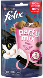 FELIX Recompense pentru pisici Felix Party Mix Picnic cu pui, branza curcan 60 gr
