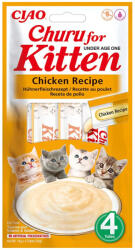 Inaba Foods Recompense pentru pisici Churu Kitten cu pui 4 buc x 14 gr