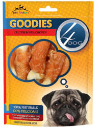 4DOG Recompense pentru caini 4Dog Goodies Calcium Bone Chicken 100 gr