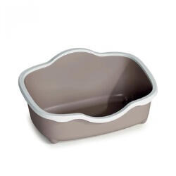 Stefanplast Litiera fara acoperis Stefanplast Chic Alb Crem 56 x 38, 5 x 26 cm