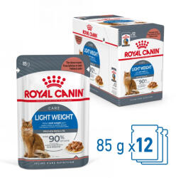 Royal Canin Set 12 buc x 85 gr Hrana umeda pentru pisici Royal Canin Ultra Light in sos