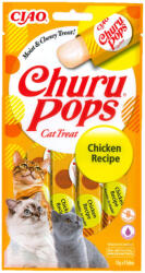Inaba Foods Recompense pentru pisici Churu Pops cu pui 4 buc x 15 gr