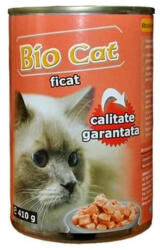 BIOCAT Hrana umeda pentru pisici Biocat cu ficat 410 gr