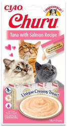 Inaba Foods Recompense pentru pisici Churu cu ton somon 4 buc x 14 gr