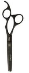 Olivia Garden SilkCut Matt Black Professzionális Ritkító Olló (6.35" - 35 fog) (SH-SC1PC-63MBL-BOX)