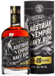 AUSTRIAN EMPIRE NAVY Rum 25y 0, 7l Solera 40% DD (MI02336)