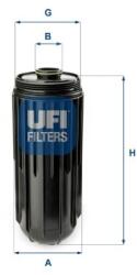 UFI Filtru ulei UFI 65.087. 00 (65.087.00) - automobilus