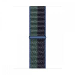 Apple Watch 41mm, Fekete-Zöld, Óraszíj (MN5M3ZM-A)