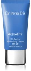 Dr Irena Eris Aquality Oil-Control Moisturizing Cream mélyen hidratáló krém a ráncok ellen SPF 30 50 ml